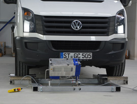 g-smartrac an Auffahrrampe